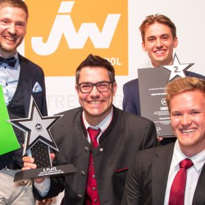 Visium3 GmbH erreicht den 2. Platz beim Tiroler Jungunternehmerpreis 2020